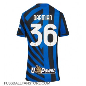 Inter Milan Matteo Darmian #36 Replik Heimtrikot Damen 2024-25 Kurzarm